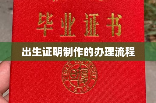 永兴出生证明制作的办理流程